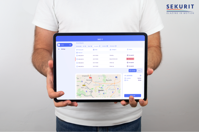 Customer testing on iPad